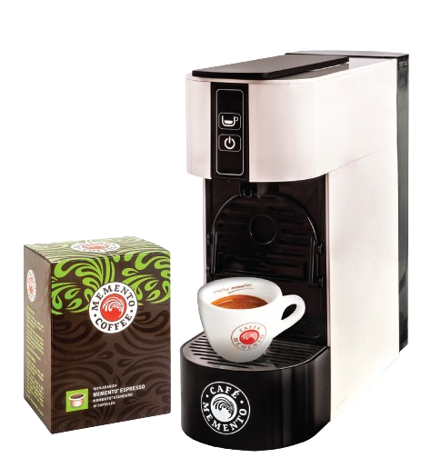 Кафемашина Memento + 100 бр. Мemento® ESPRESSO Arabica