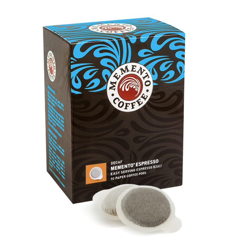 Хартиени монодози E.S.E. Безкофеиново Memento® ESPRESSO 100% Arabica