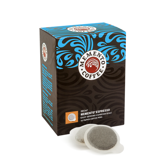 Хартиени монодози E.S.E. Безкофеиново Memento® ESPRESSO 100% Arabica