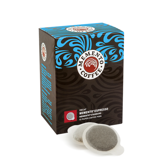 Хартиени монодози Безкофеиново Memento® ESPRESSO 100% Arabica
