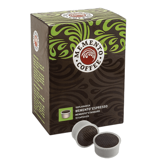 Капсули Memento® ESPRESSO 100% Arabica