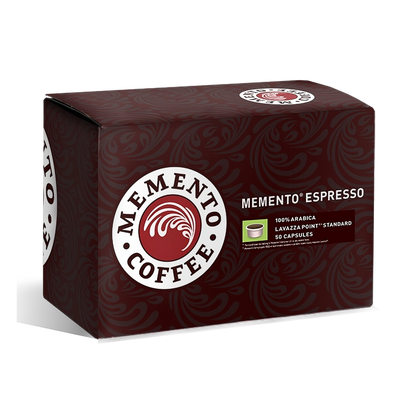 Капсули Memento® ESPRESSO 100% Arabica