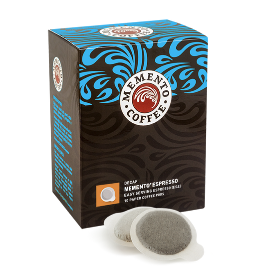 Хартиени монодози E.S.E. Безкофеиново Memento® ESPRESSO 100% Arabica